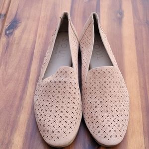 Soul Naturalizer  Perforated Suede Slip On  Loafers Sz 7